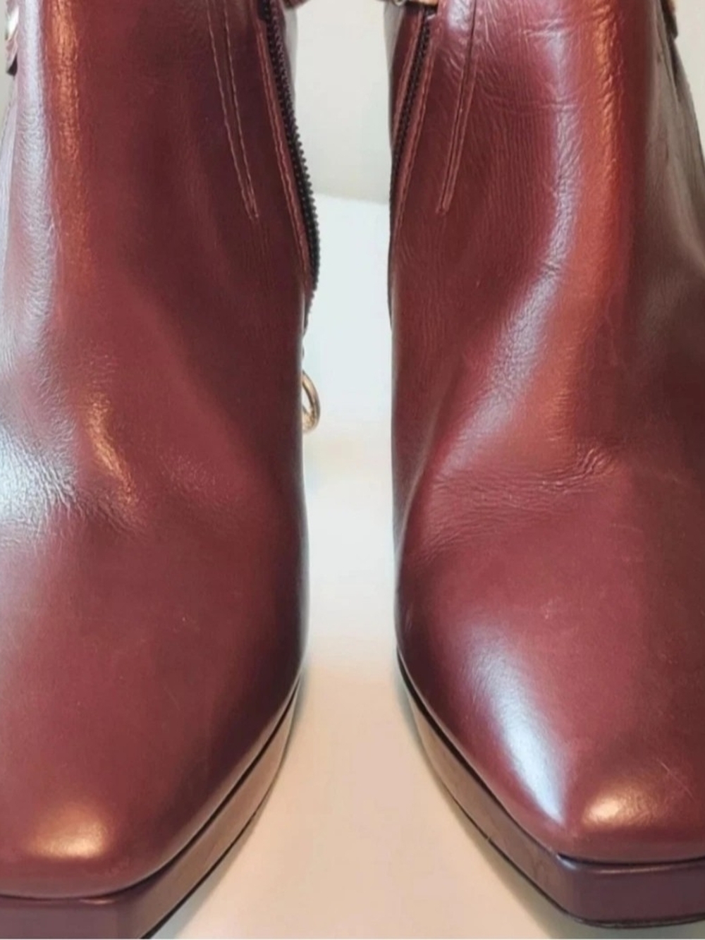Donald J. Pliner Italy Womens 9M Leather Booties